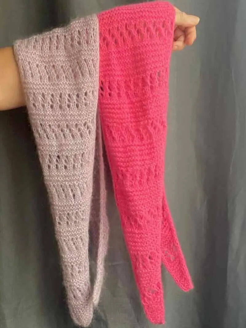 Air Vibe Scarf by Knit Your Vibe, knitting pattern