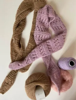 Air Vibe Scarf by Knit Your Vibe, knitting pattern