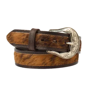 ARIAT Women's Calf Hair Brown Western Belt