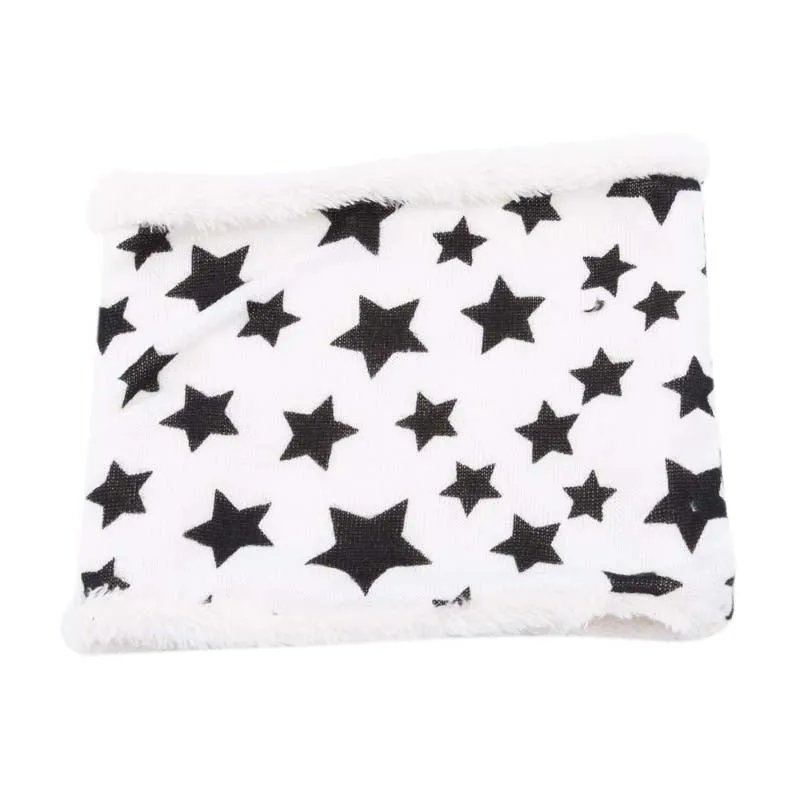 Autumn Winter Children scarf five stars Print Baby scarf Boys and girls cotton Kids Dot print ring children loop Scarves