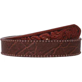 B769 - Bark Elephant Print Belt