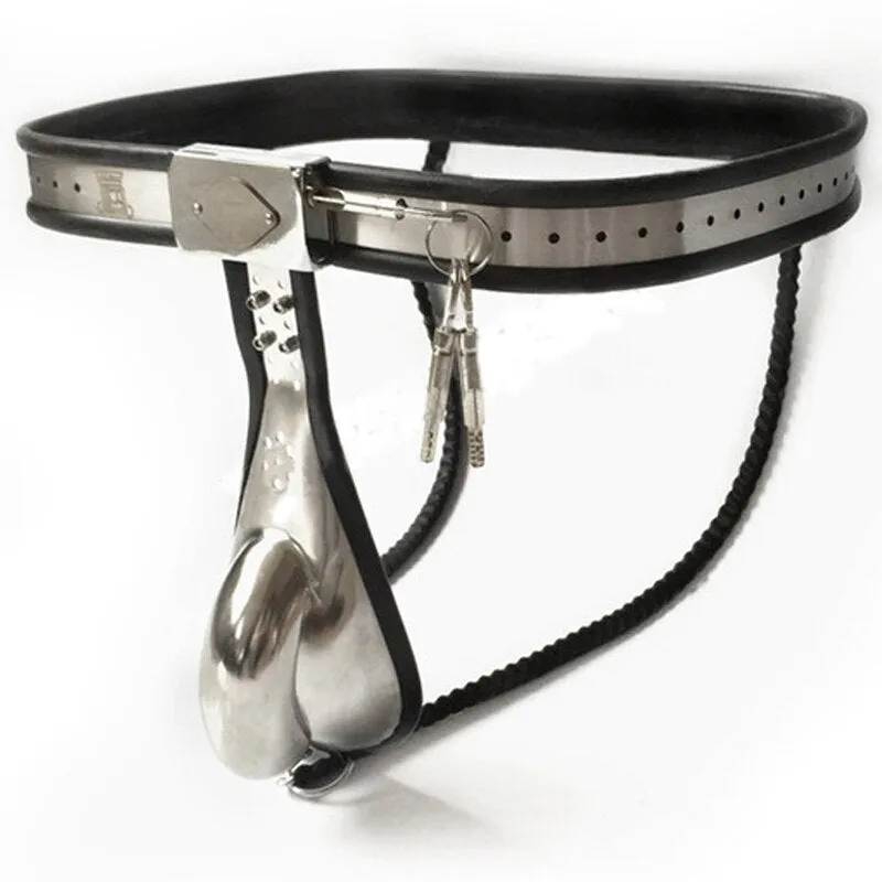 BDSM Chastity Belt Male Lock