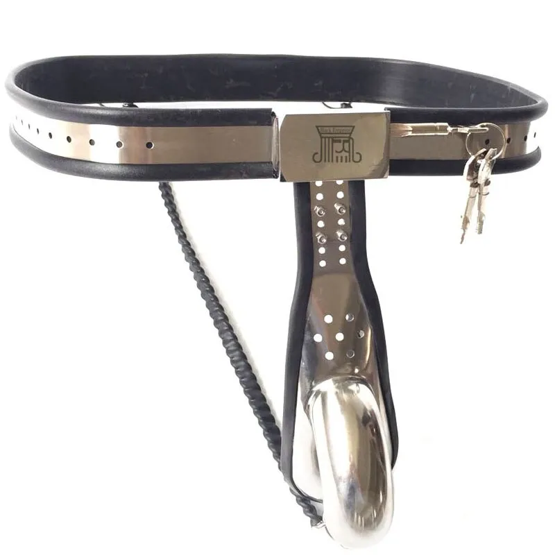 BDSM Chastity Belt Male Lock