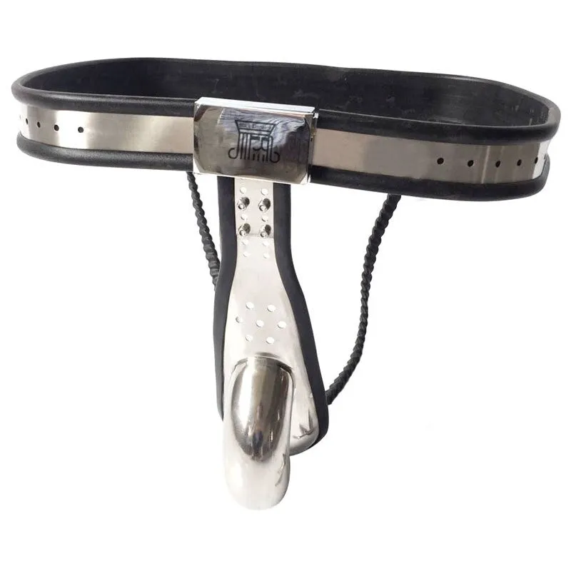 BDSM Chastity Belt Male Lock