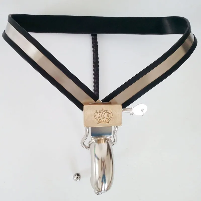 BDSM Pants Cock Cage Male Chastity Belt