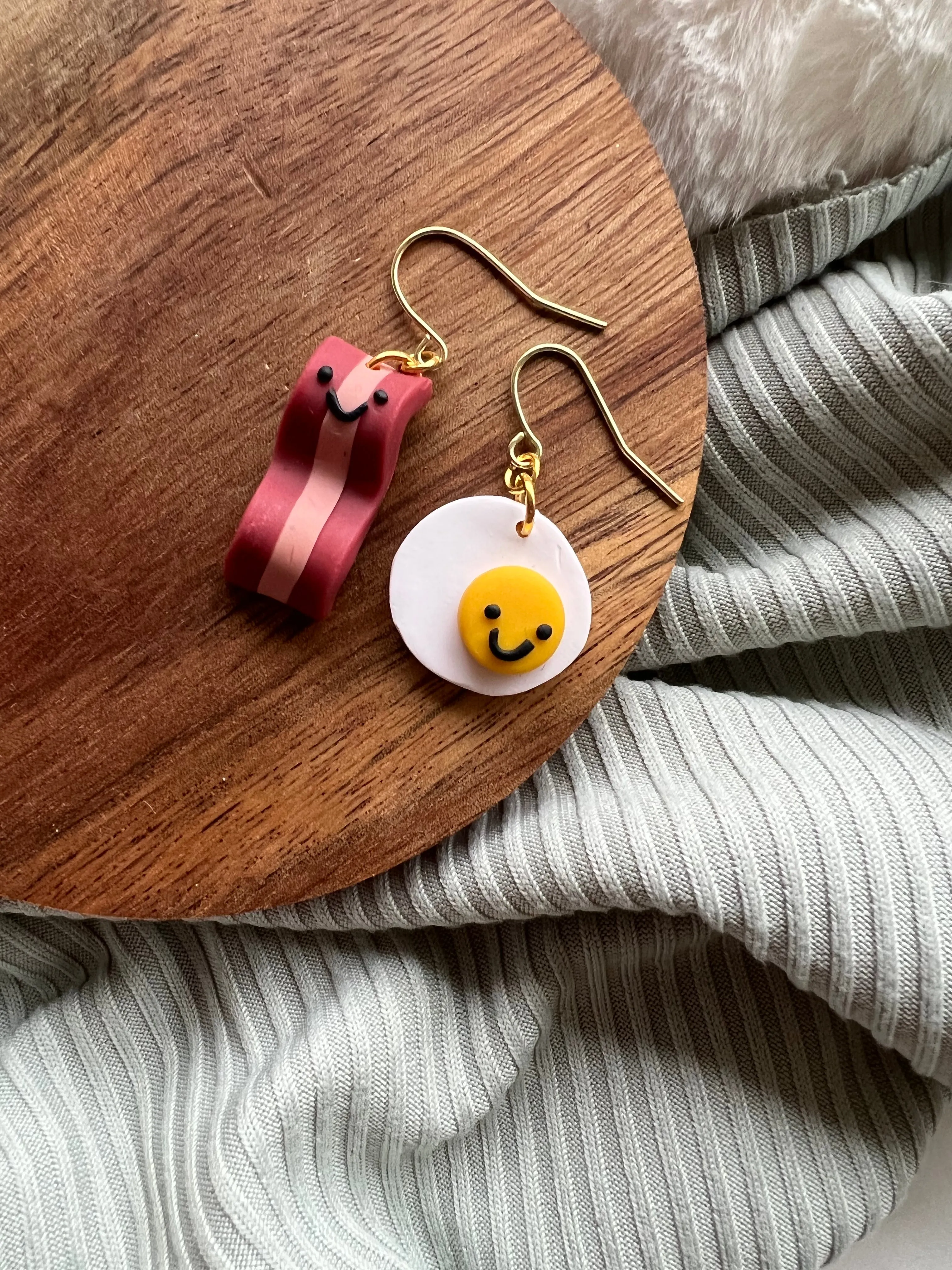 Betty Bacon Earrings