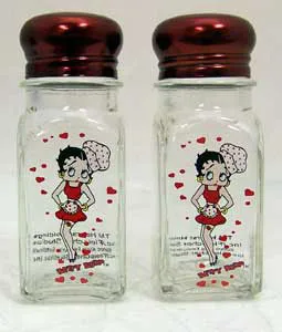 Betty Boop Chef - Salt & Pepper Shakers