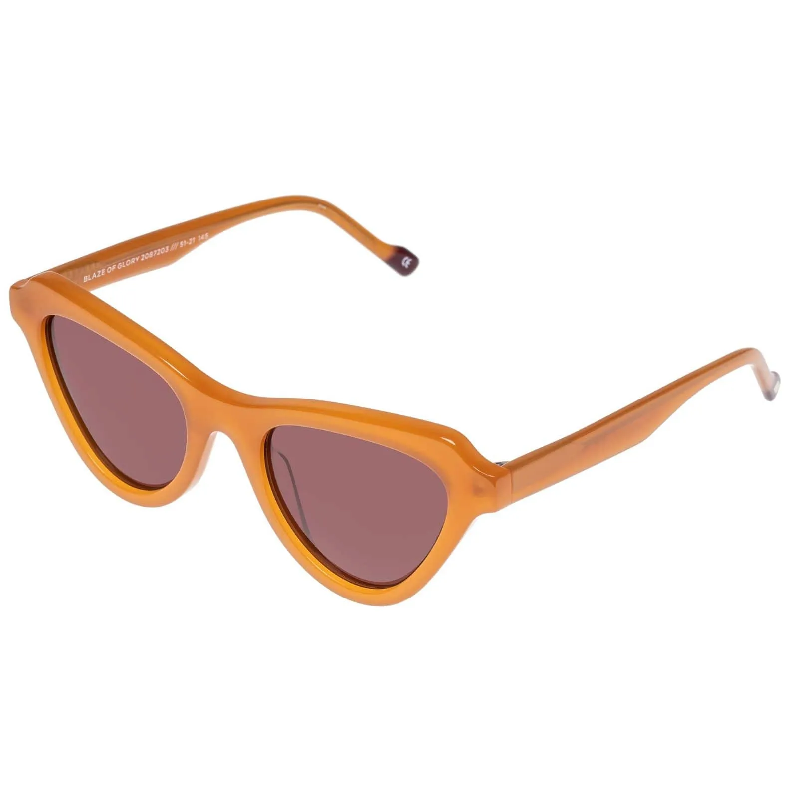 Blaze of Glory Sunglasses Milky Ochre