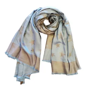 BLUE STAR SCARF