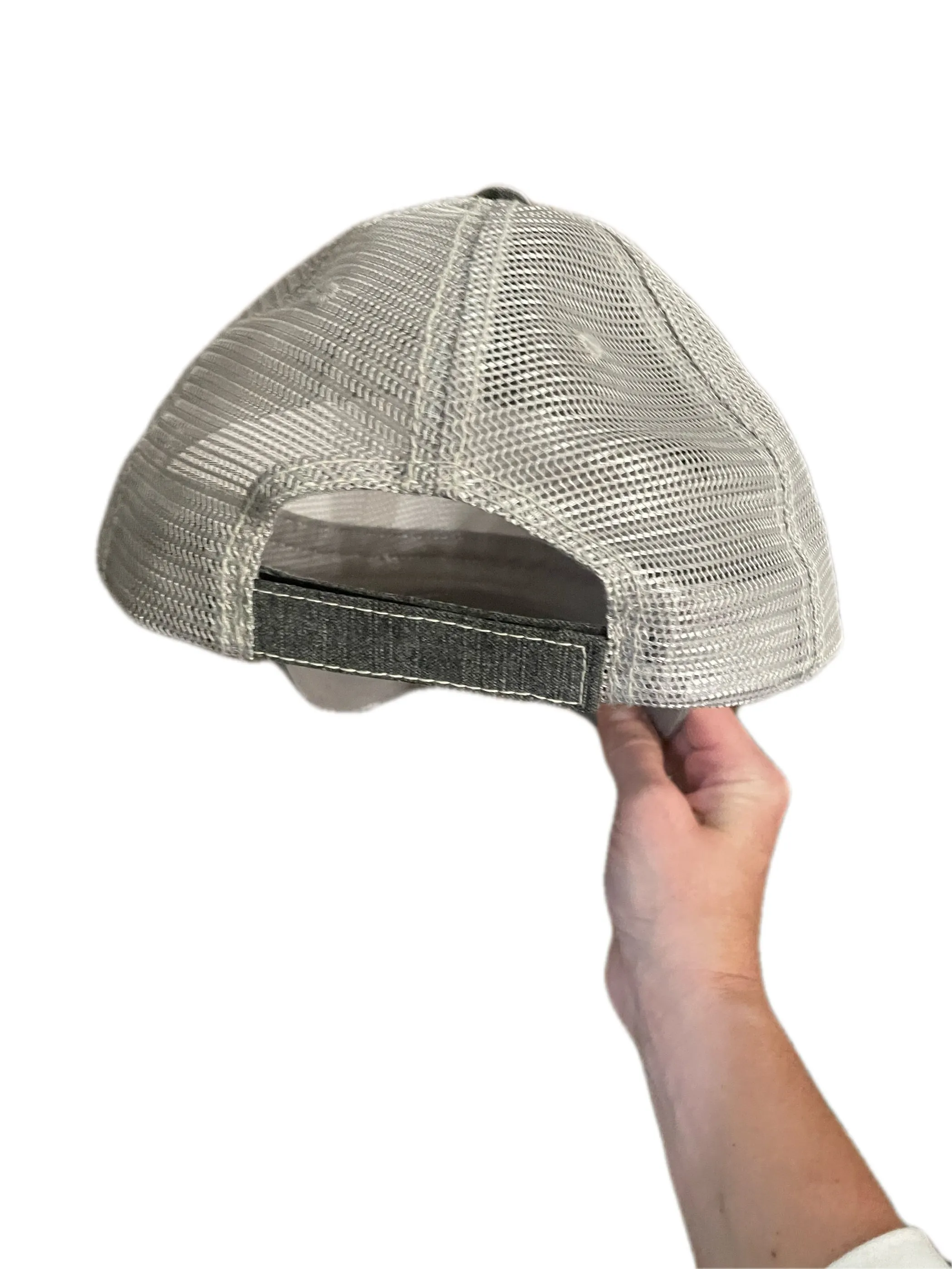 Bobcat Leather Patch Hats (Various Styles)