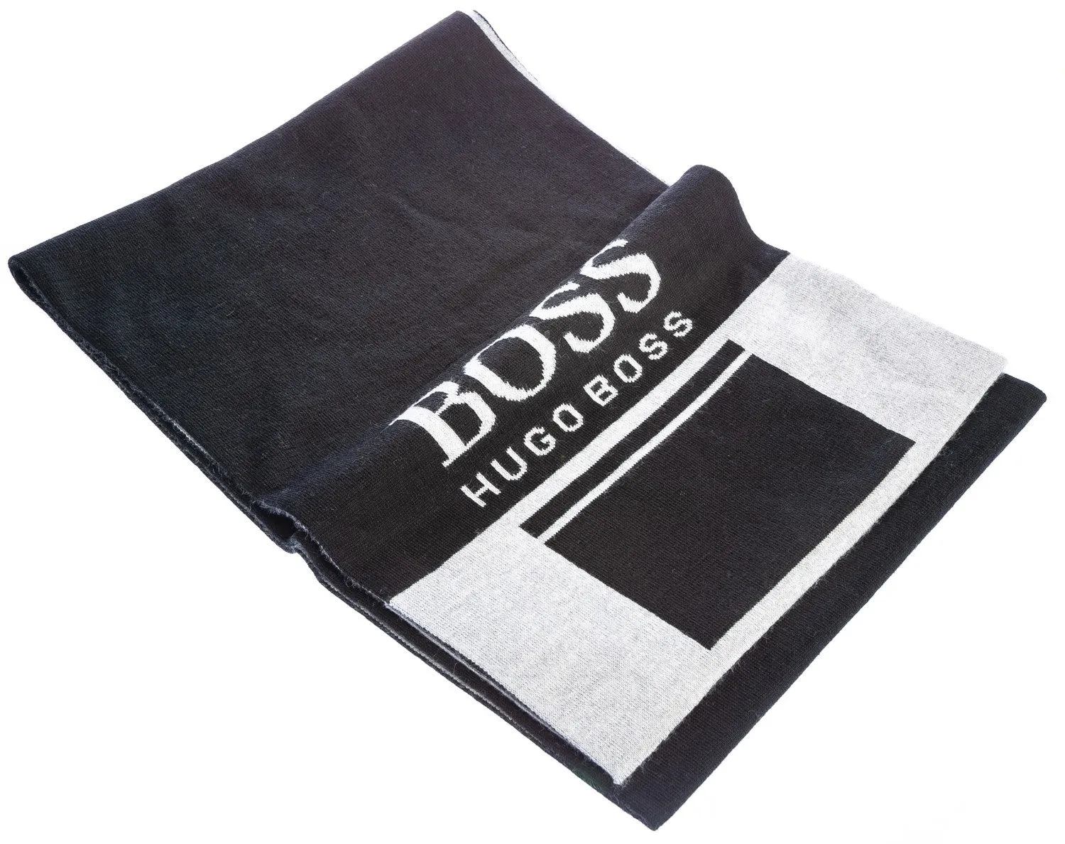 BOSS Albo_Scarf Scarf in Black