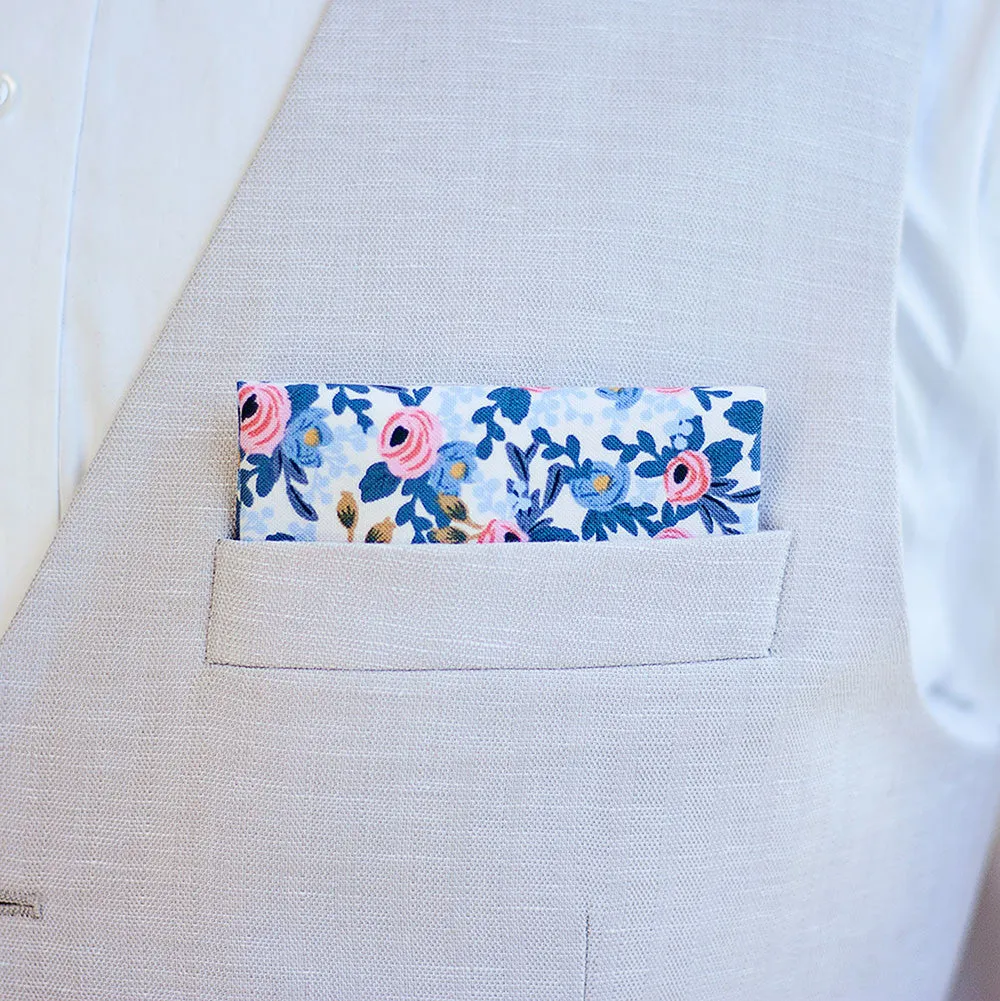 Boy's Bow Tie / Rosa In Periwinkle