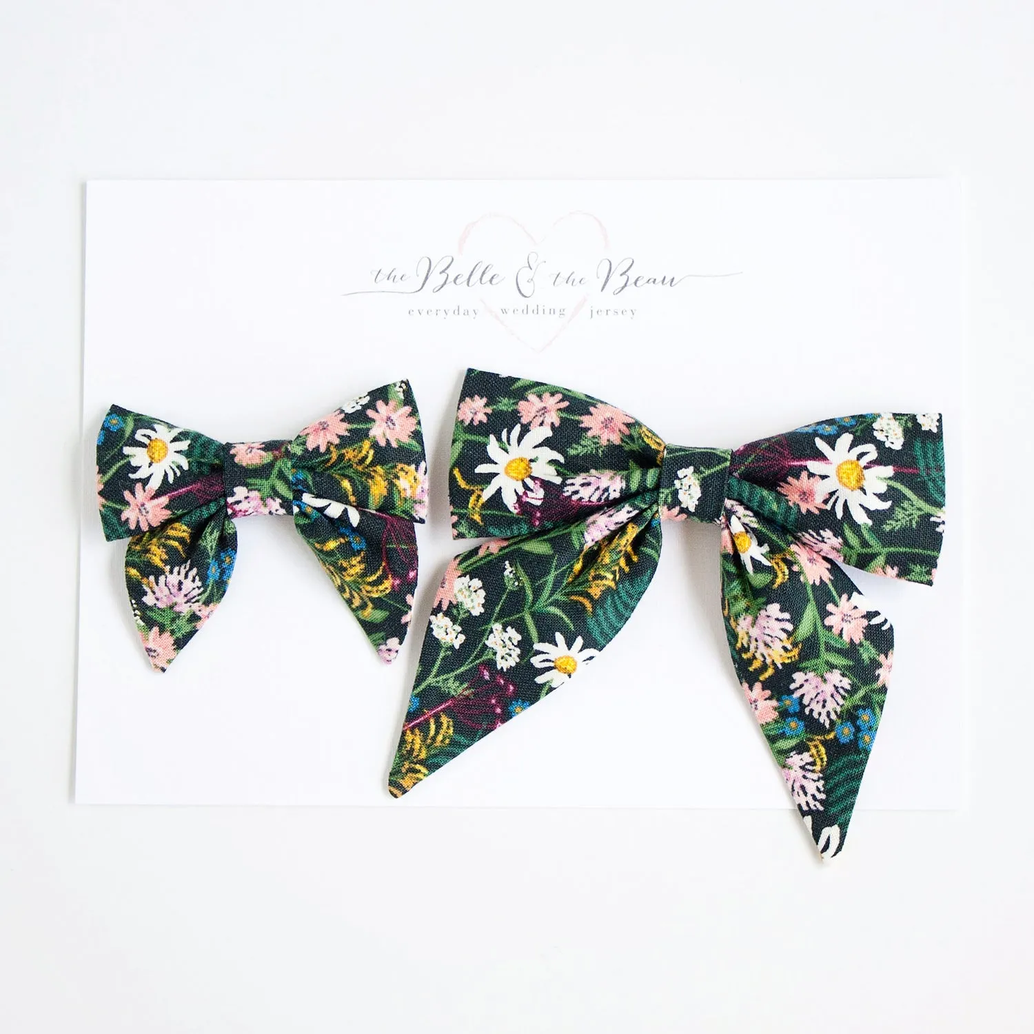 Boy's Bow Tie / Wildflowers In Hunter