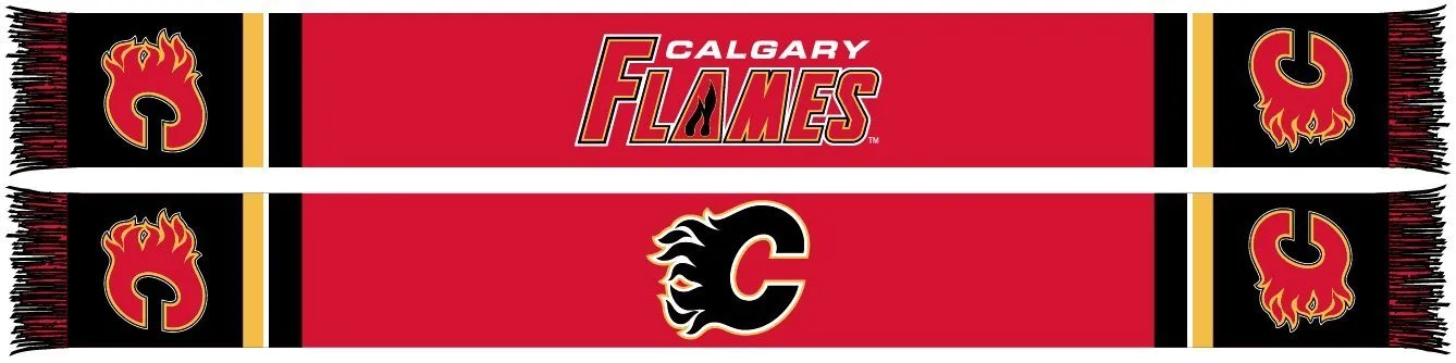 CALGARY FLAMES SCARF - Home Jersey