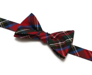 Carolina Tartan Plaid Bow Tie