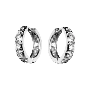 DIAMOND HUGGIES EARRINGS