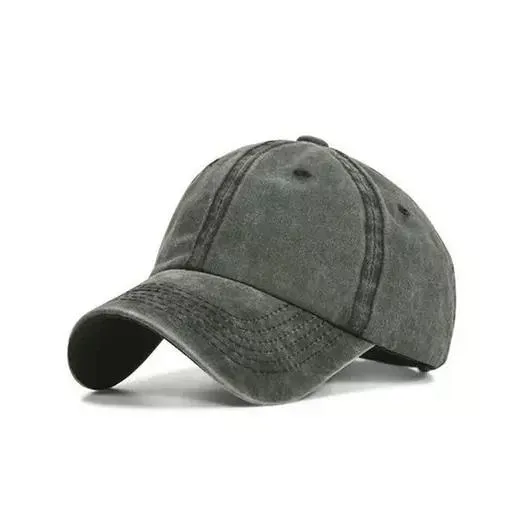 Distressed Wash Ponytail Baseball Cap