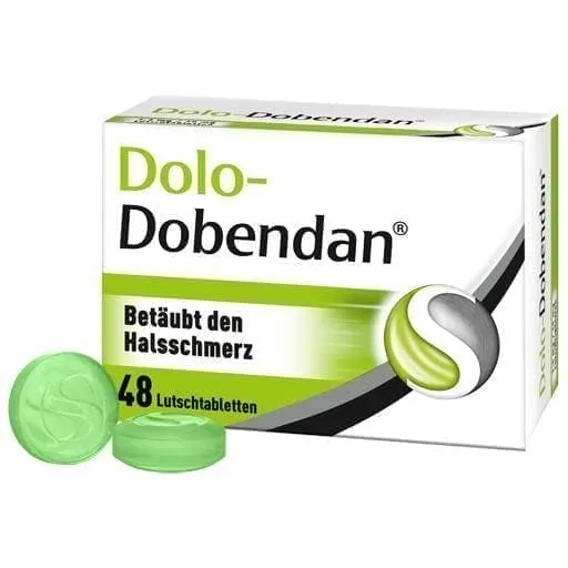 DOLO-DOBENDAN sore throat cure lozenges