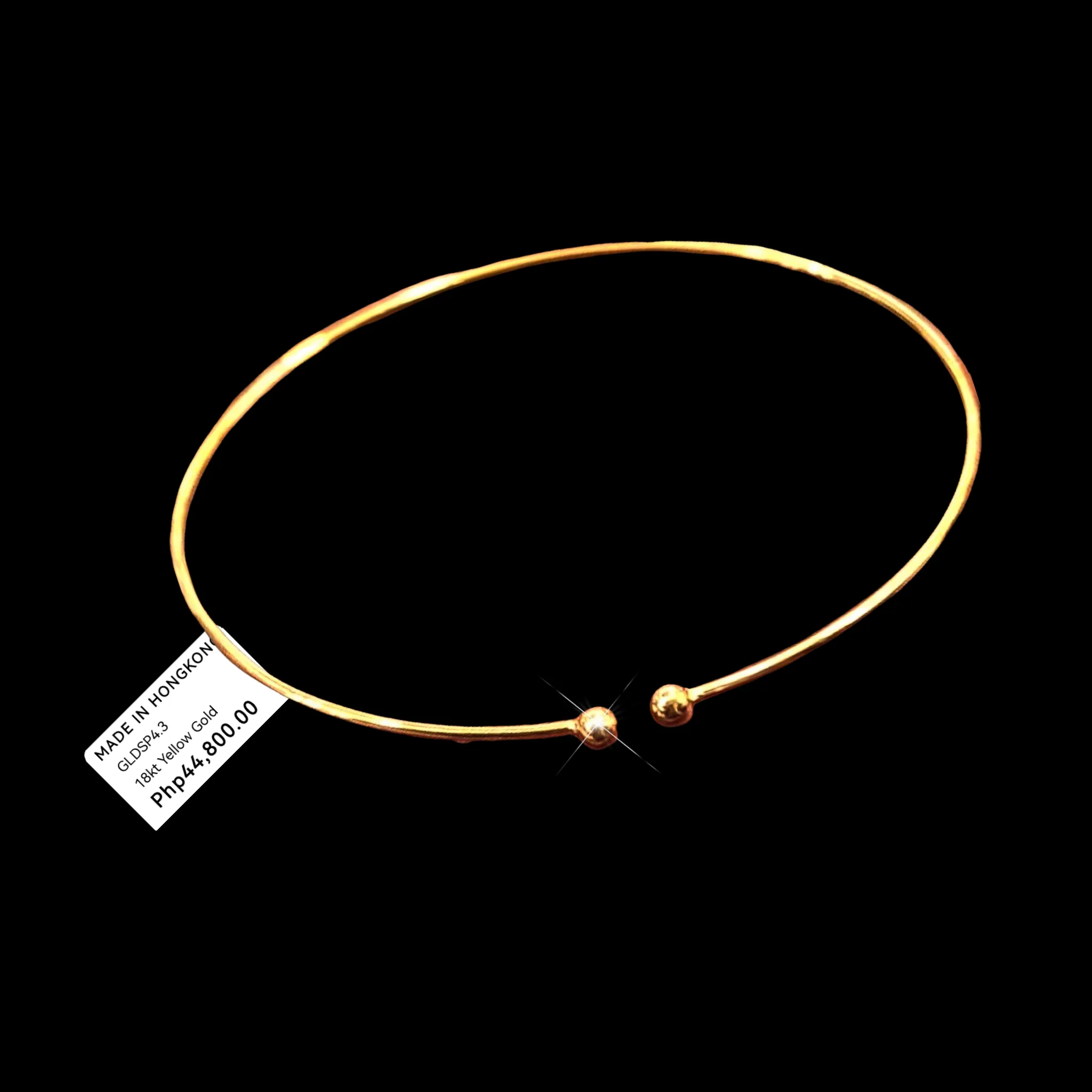 #GOLD2024 | 18K Golden Ball Bracelet