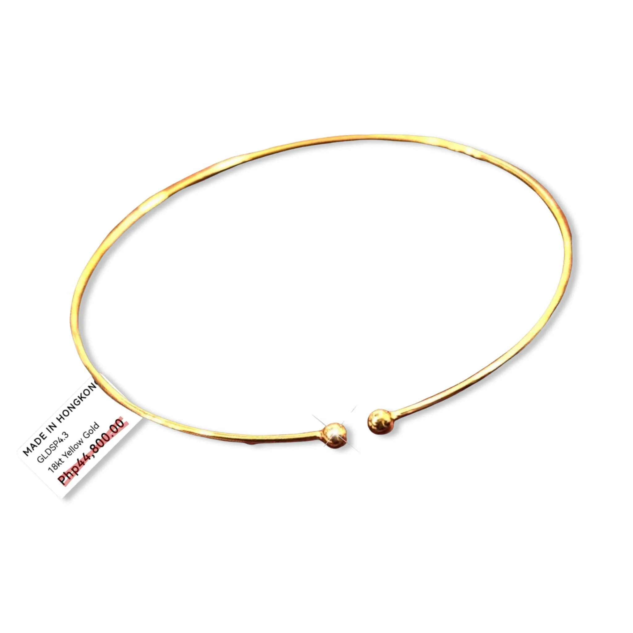 #GOLD2024 | 18K Golden Ball Bracelet