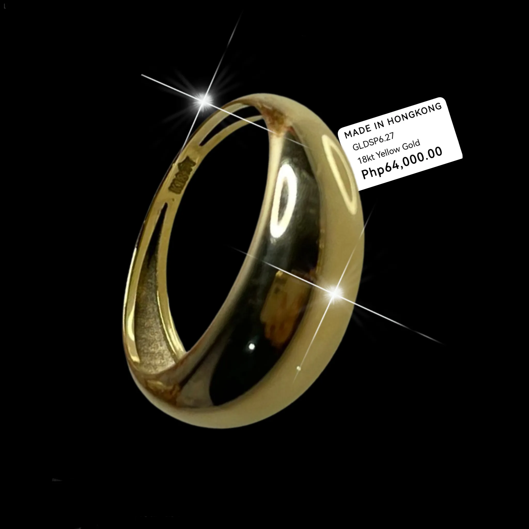 #GOLD2024 | 18K Golden Dome Ring