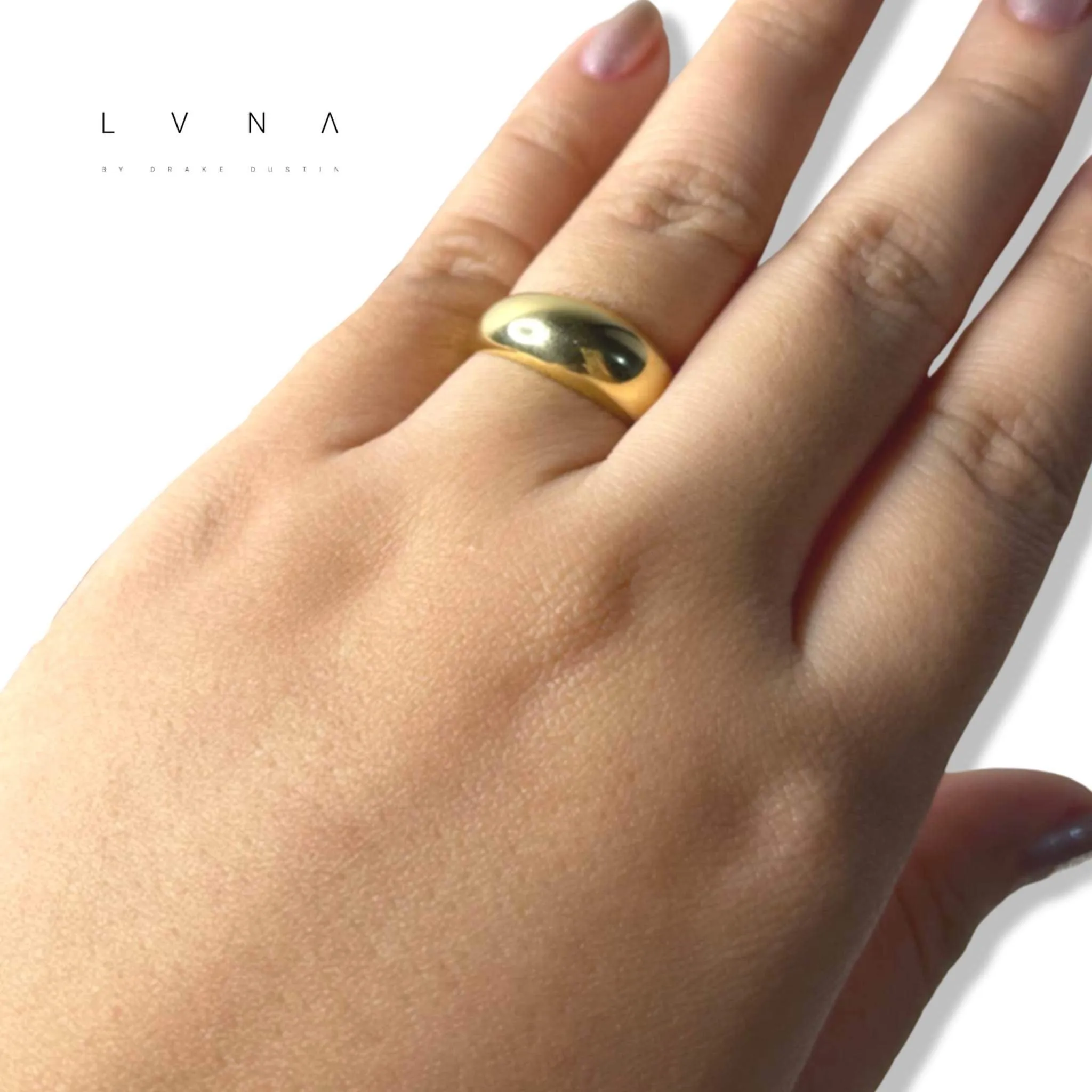 #GOLD2024 | 18K Golden Dome Ring