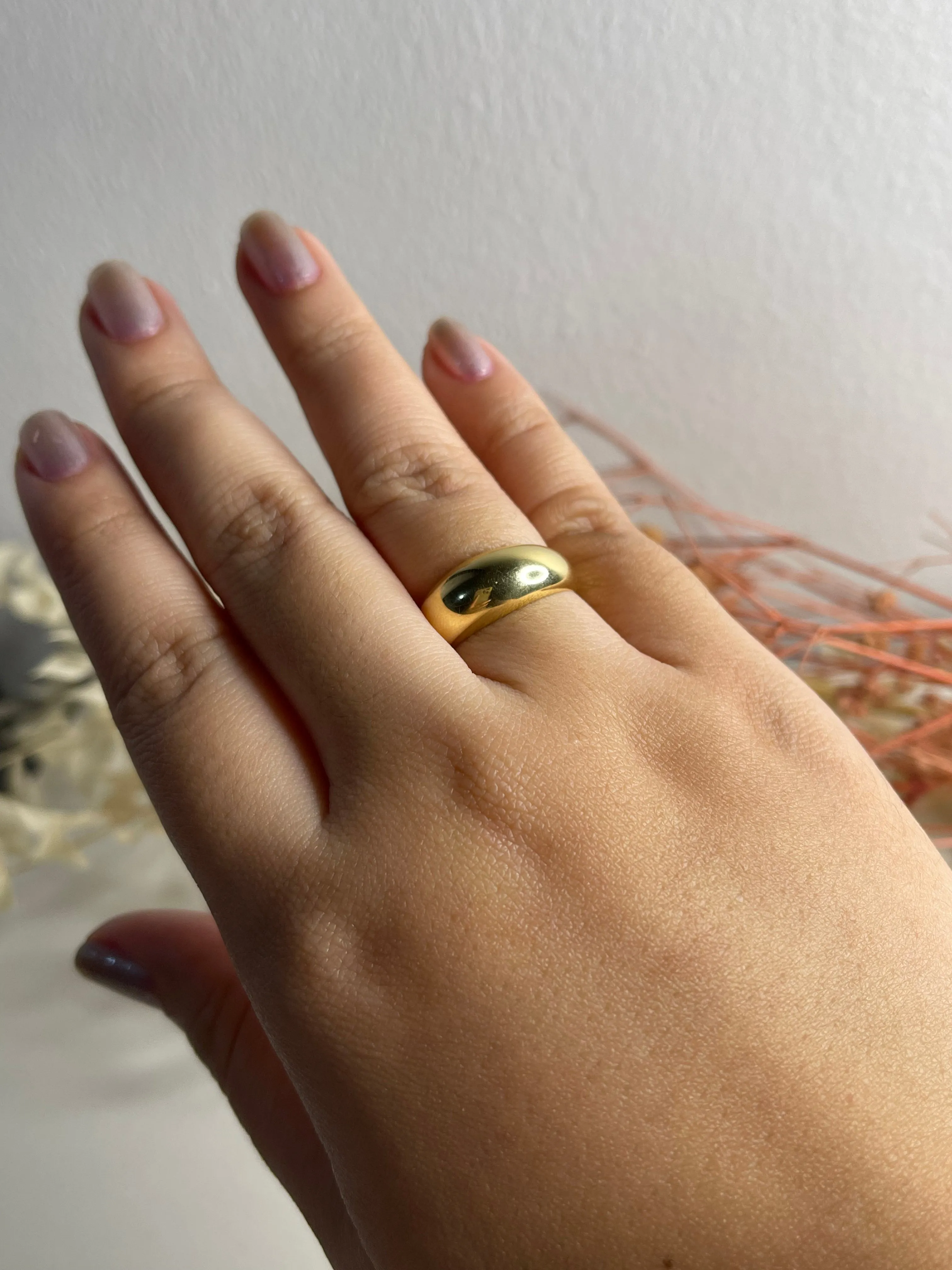 #GOLD2024 | 18K Golden Dome Ring