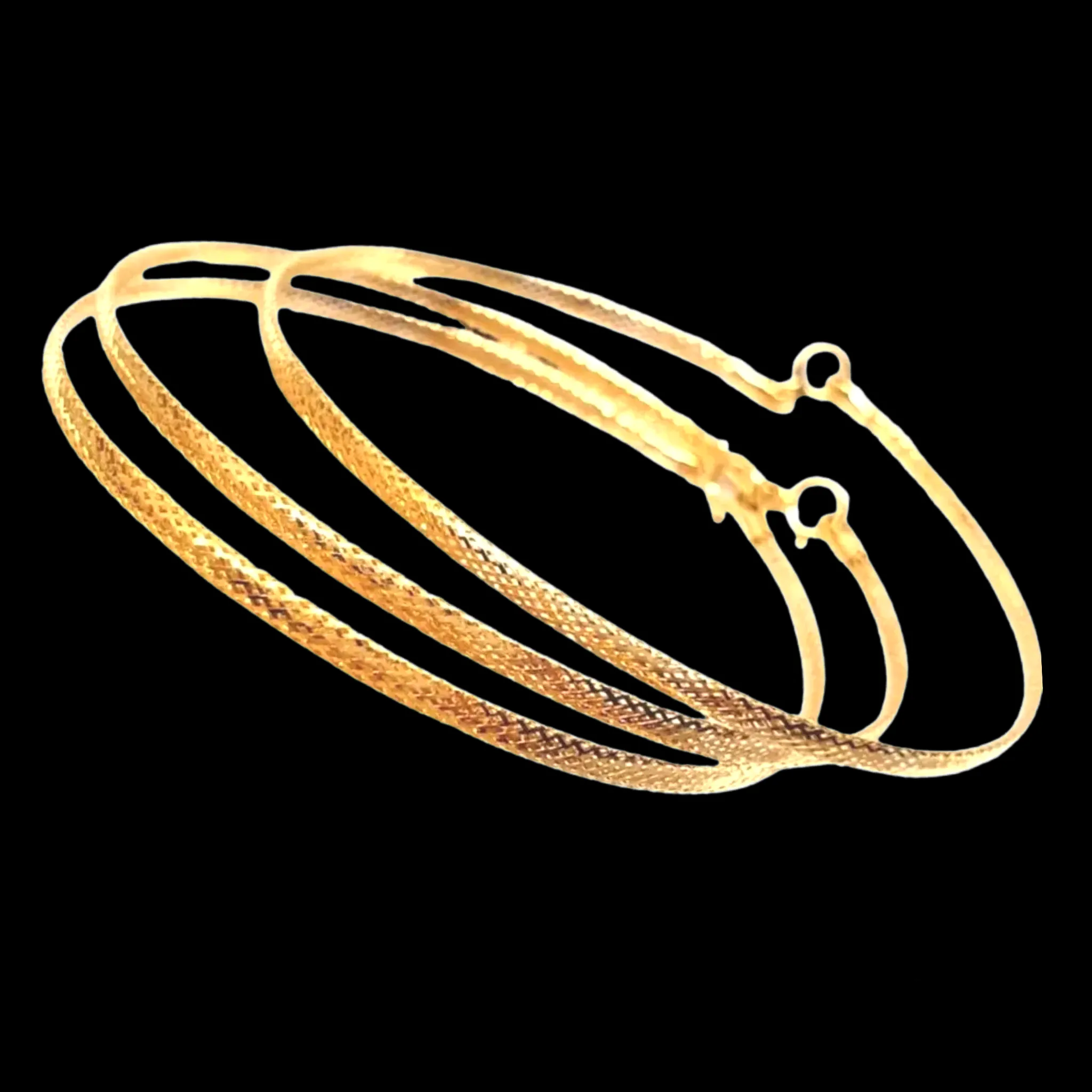 #GOLD2024 | 18K Golden Omega Mesh Light Bracelet