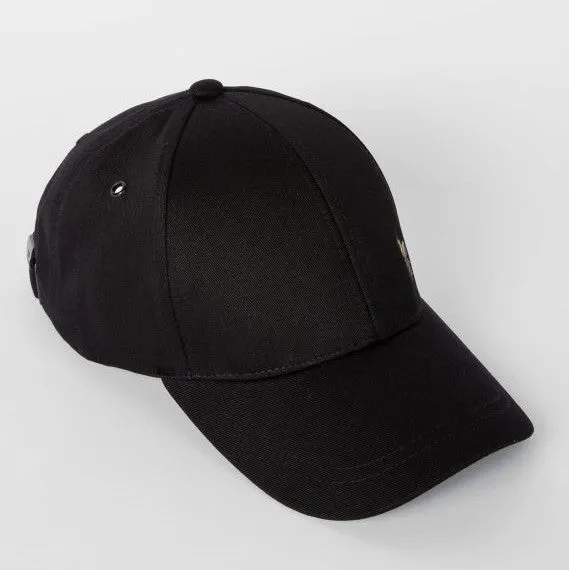 Paul Smith - Men's Cap Zebra logo in Black