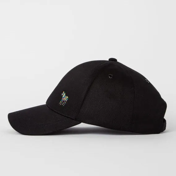 Paul Smith - Men's Cap Zebra logo in Black