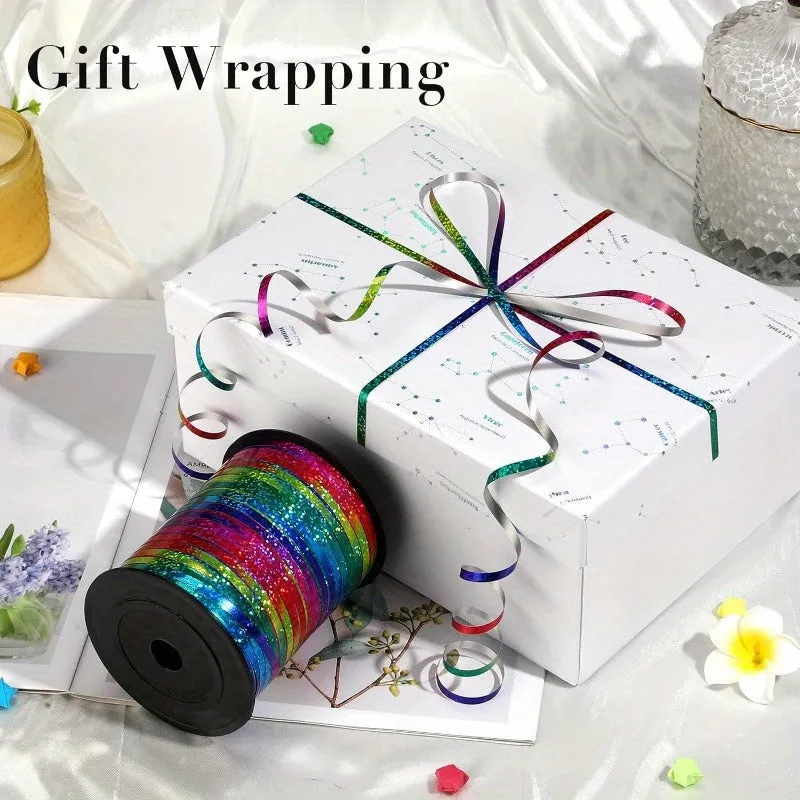 Rainbow Curling Ribbon for Gift Wrapping and Party Decor