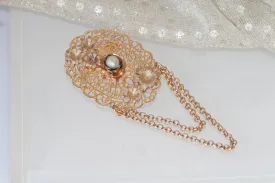 ROSE GOLD BROOCH