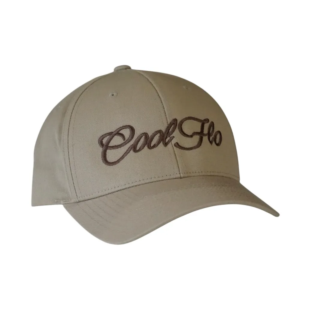 Script Baseball Cap - Khaki