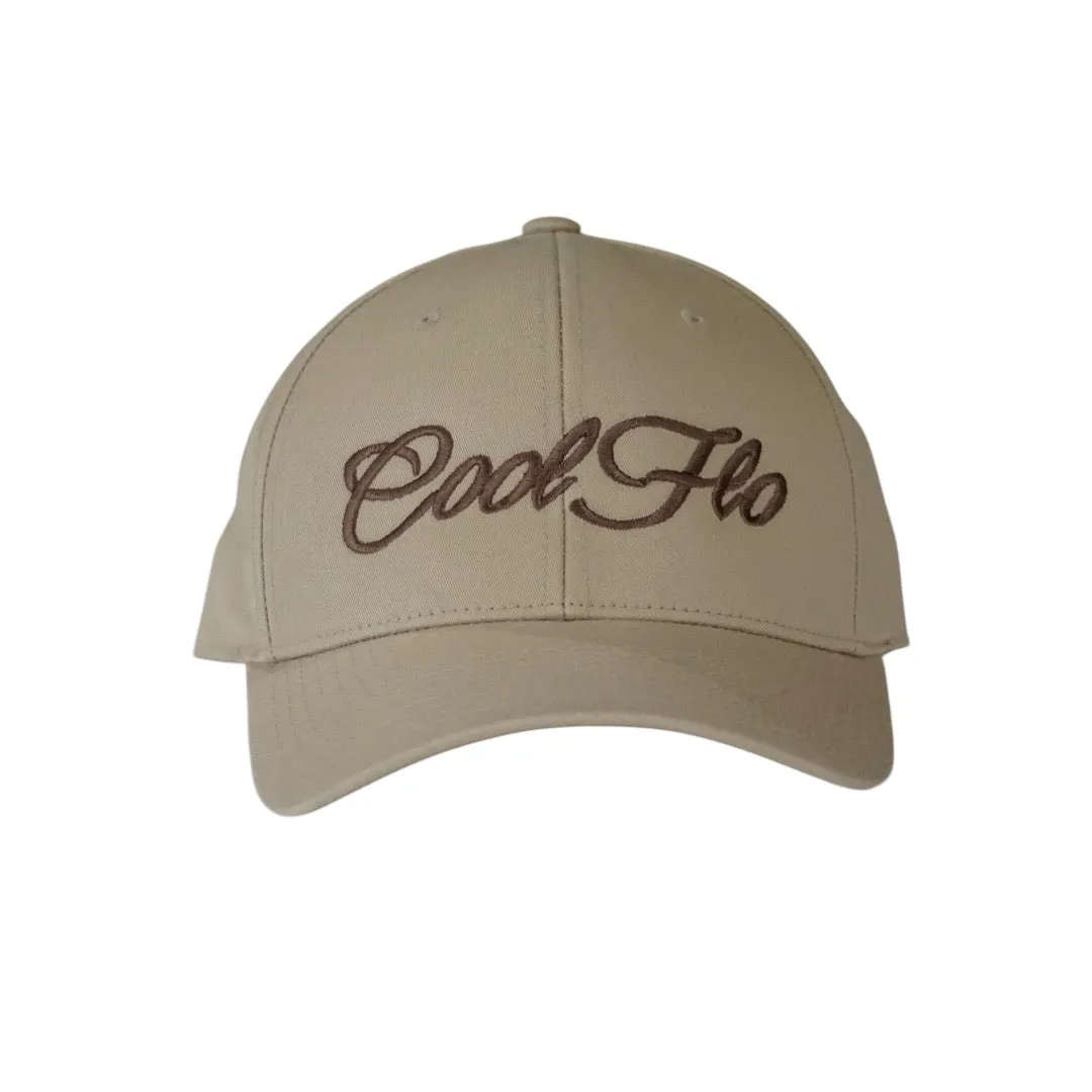 Script Baseball Cap - Khaki