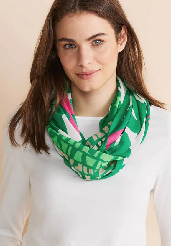 Street One print loop scarf 572384