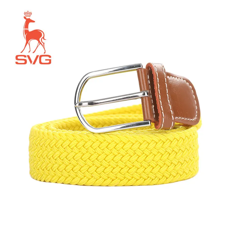 SVG Women's Woven Stretch Belt