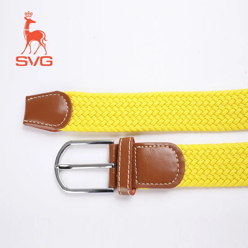 SVG Women's Woven Stretch Belt