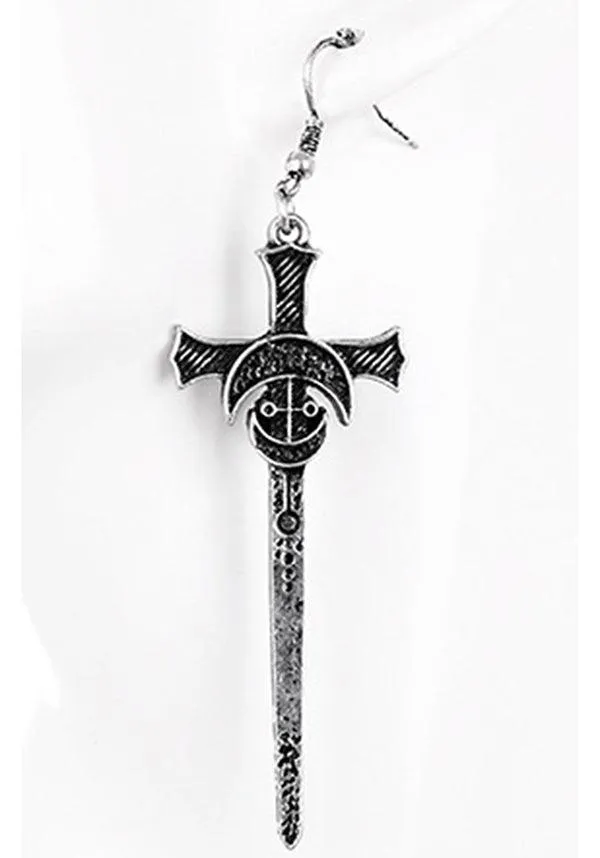 Swords [Silver] | EARRINGS