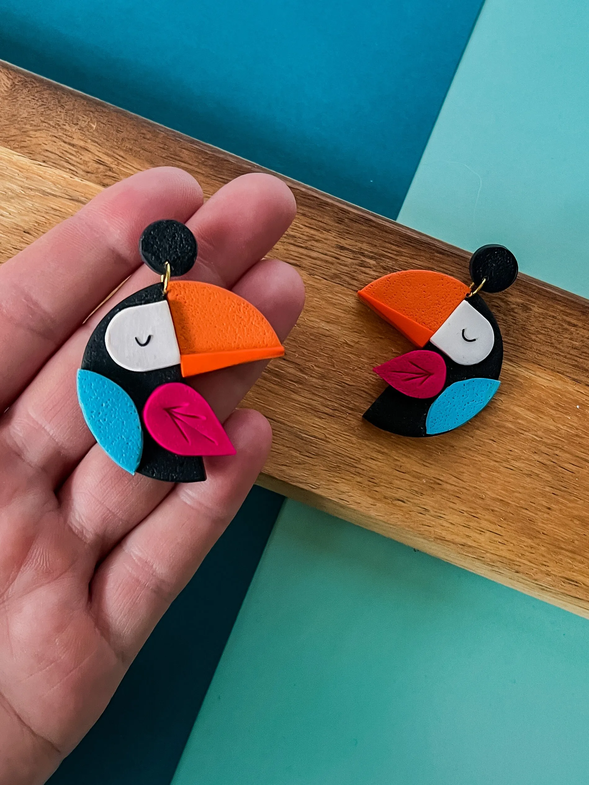 Tilly | Clay Earrings