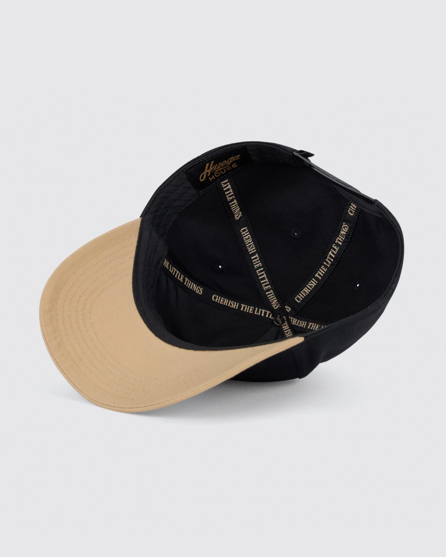 Vintage Swan | Khaki & Black Hat